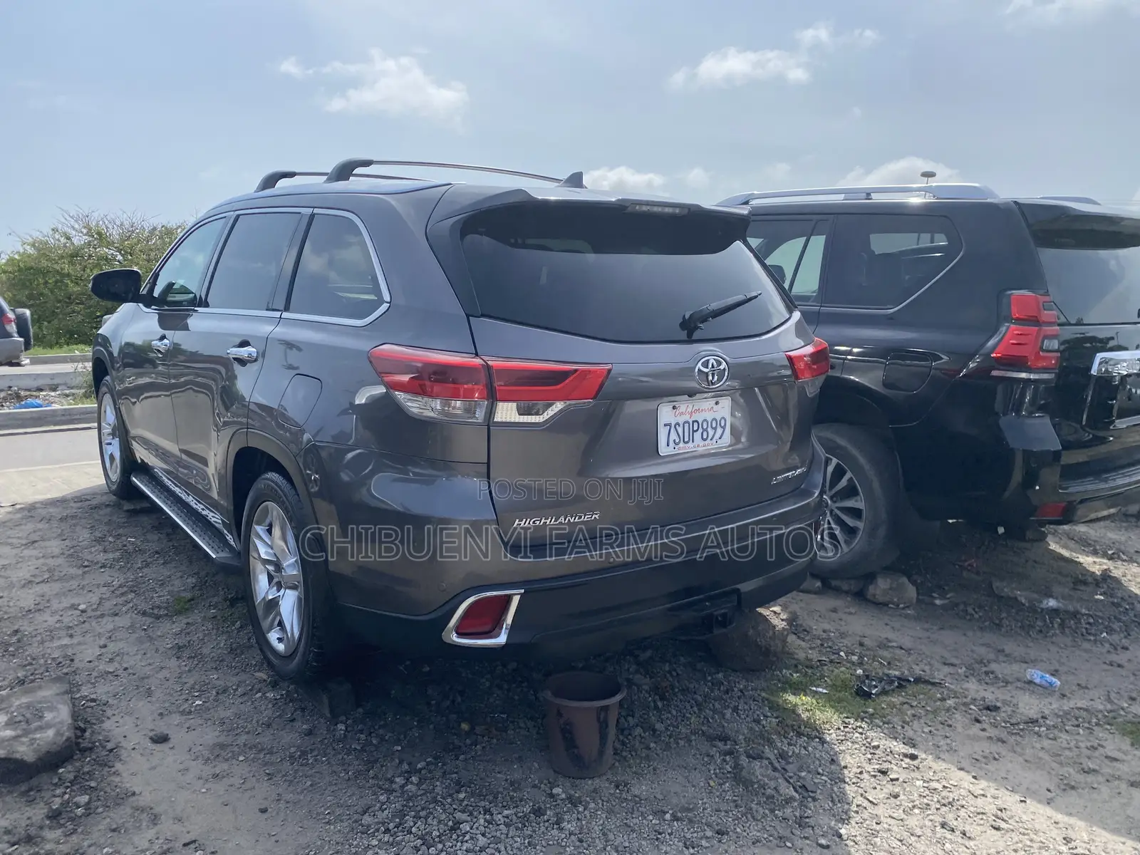 Toyota Highlander Limited Platinum 4x4 V6 (3.5L 6cyl 8A) 2017 Gray