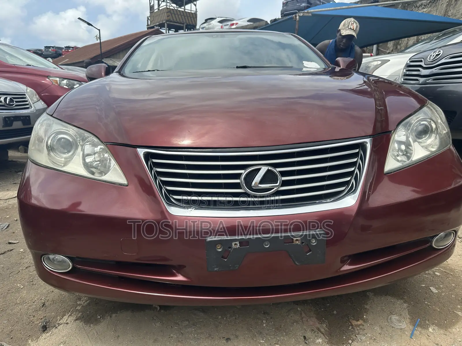 Lexus ES 350 2009 Red