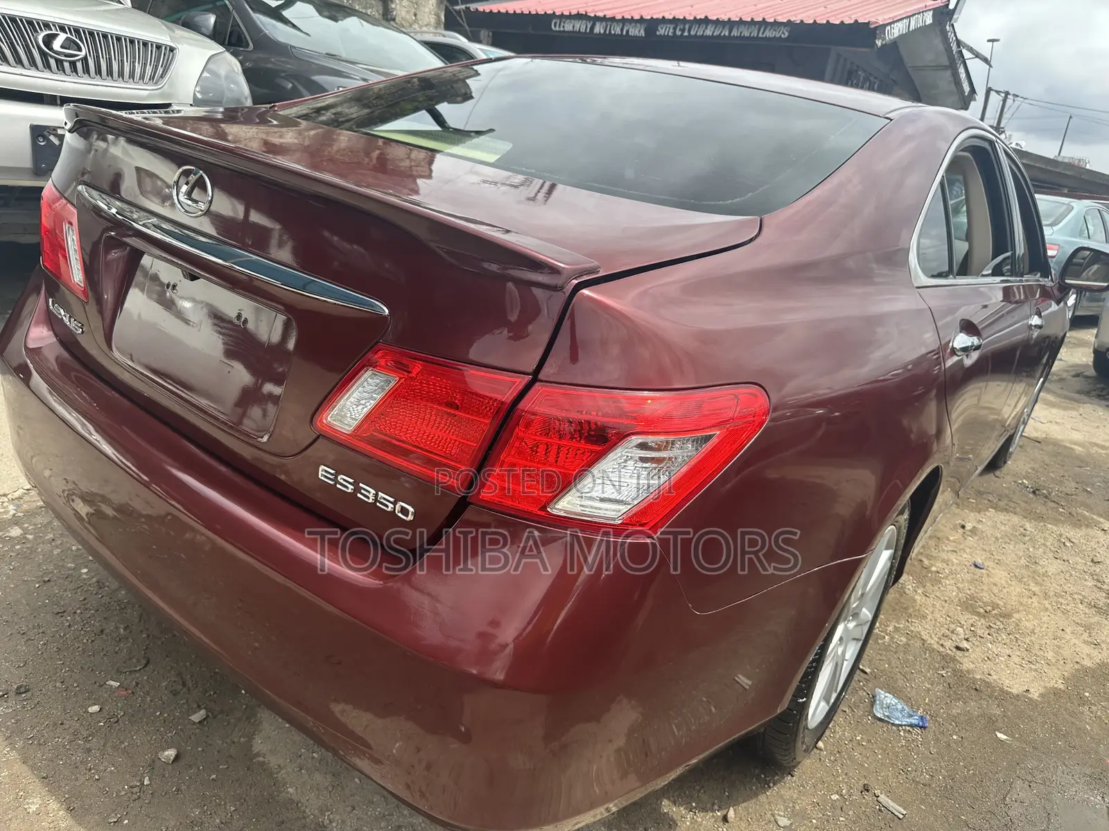 Lexus ES 350 2009 Red