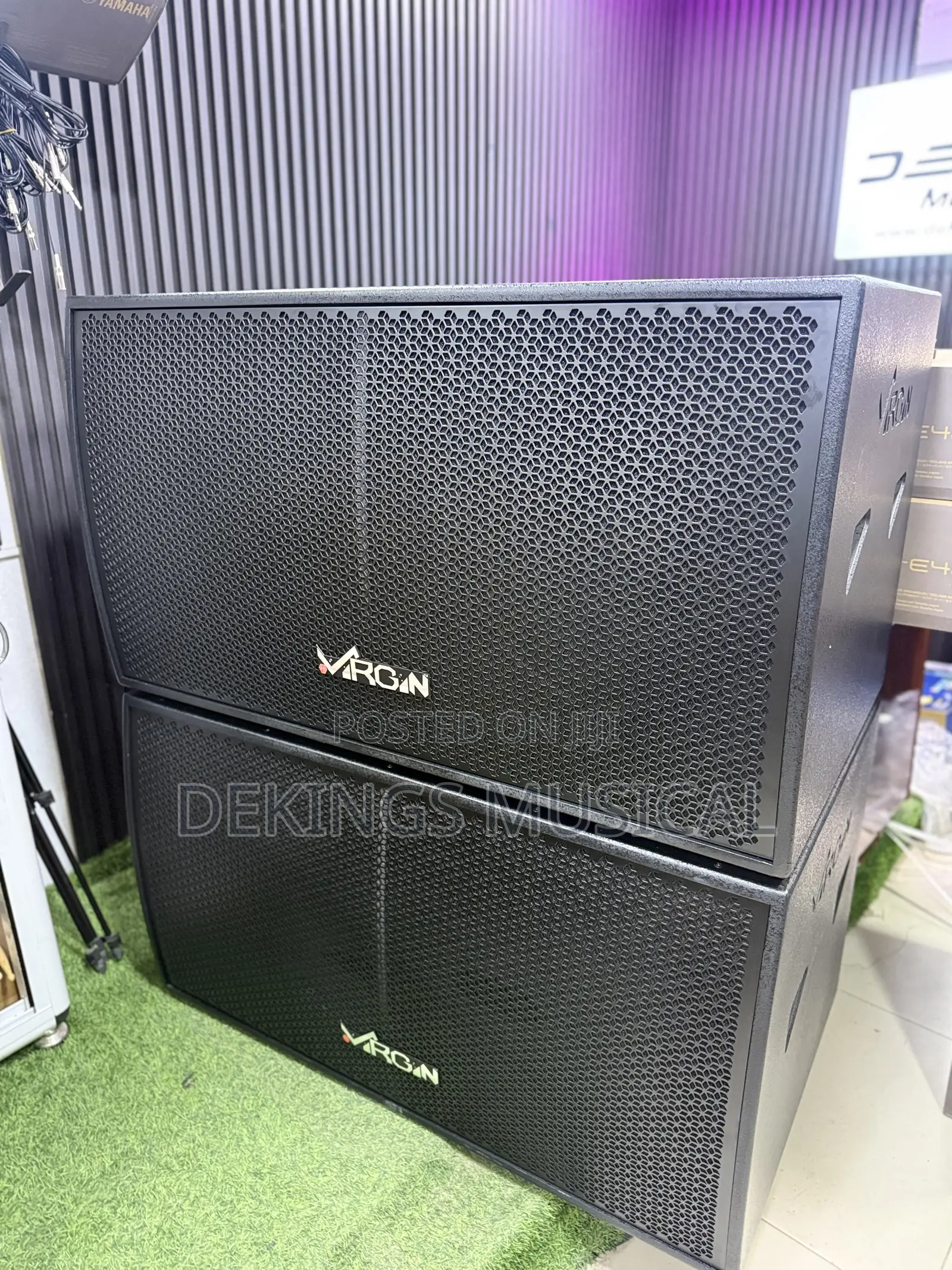 Original Virgin Speaker Double Subwoofer MXI-218