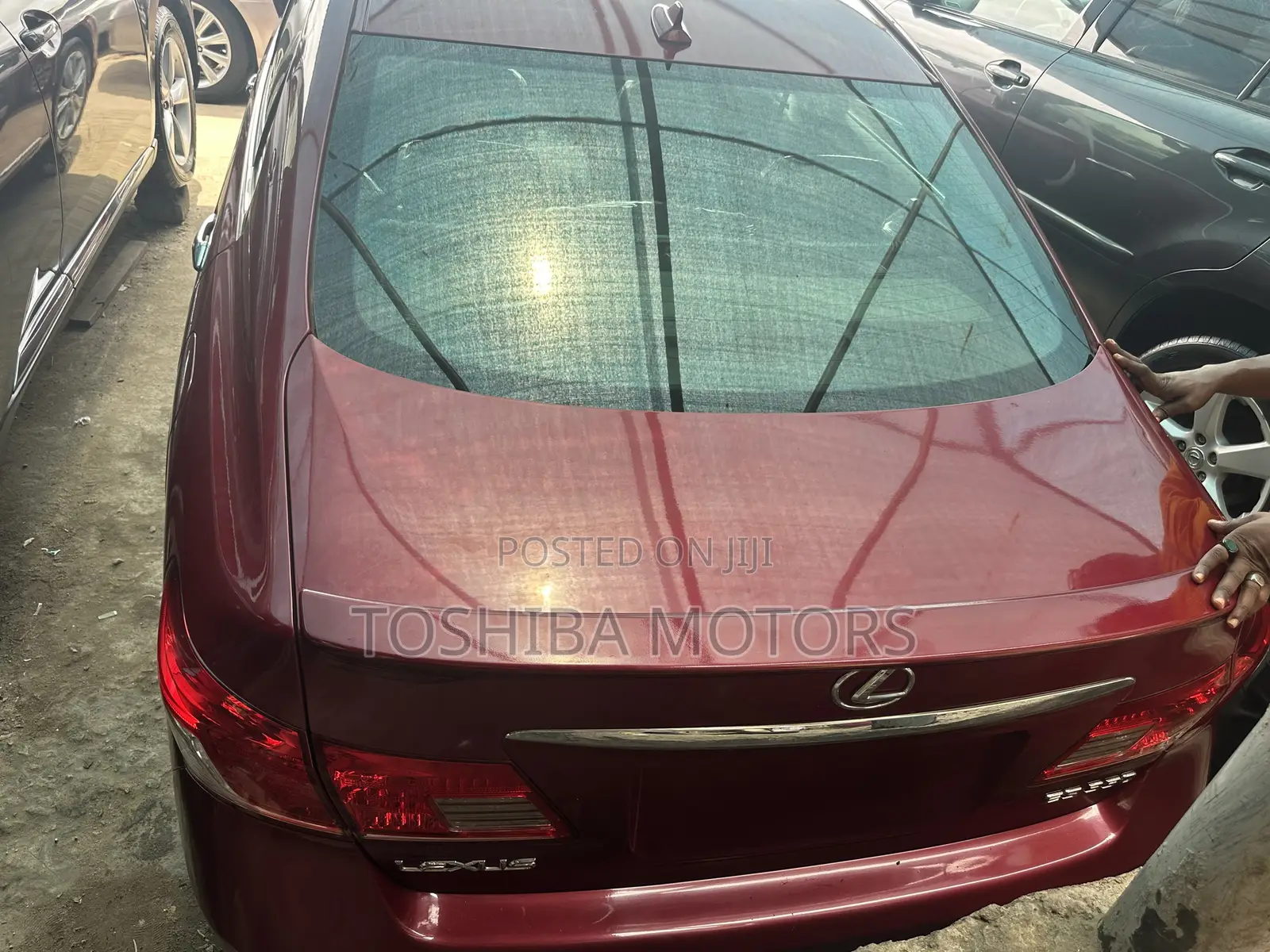 Lexus ES 350 2011 Red