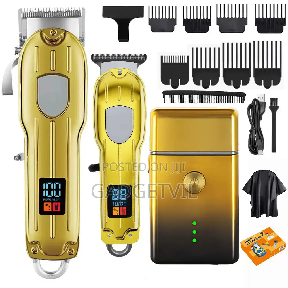 3 in 1 Hair Clippers With Accessories
