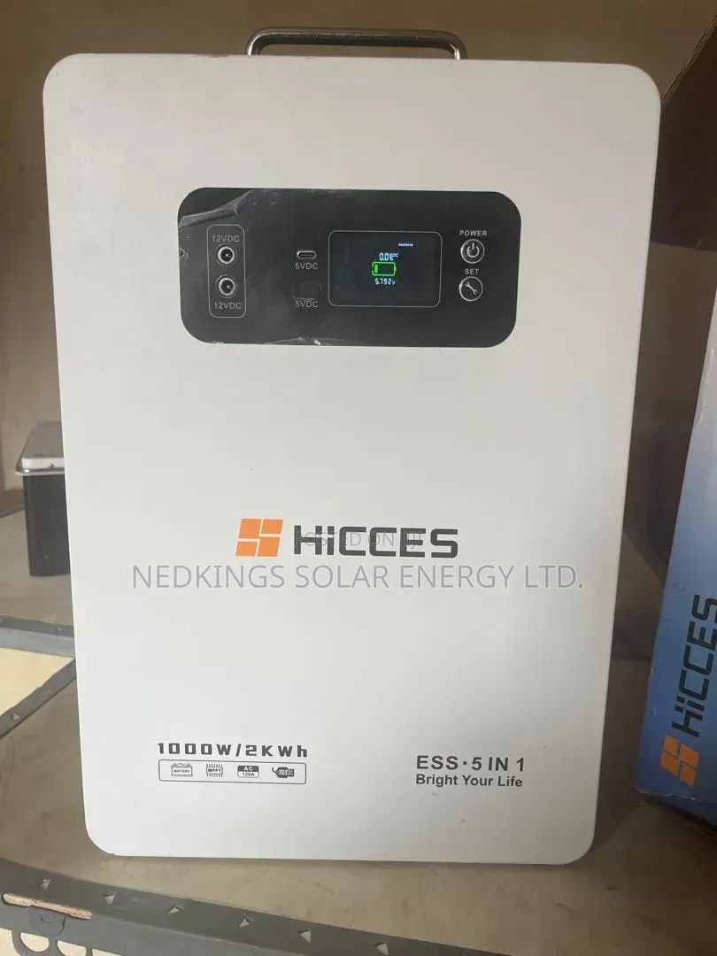 1000W 2KWH HiCCES Solar Generator