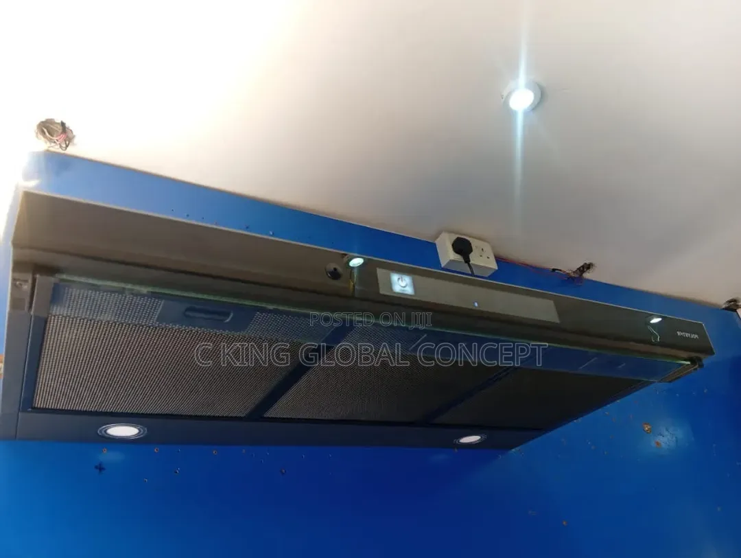 New 90cm Touch Control Kitchen Range Hood With LED Lights + Filters
