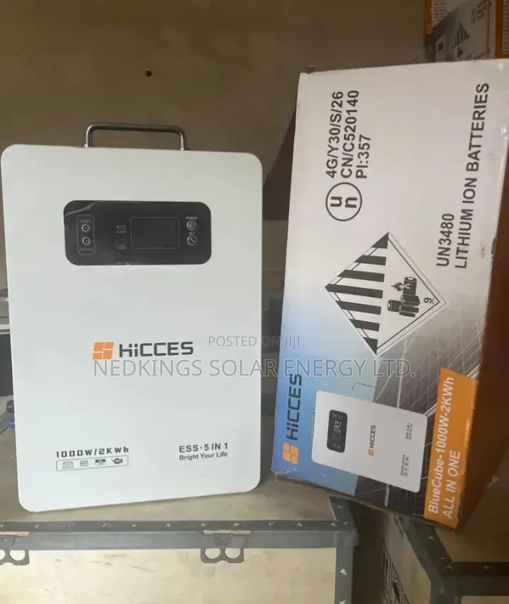 1000W 2KWH HiCCES Solar Generator