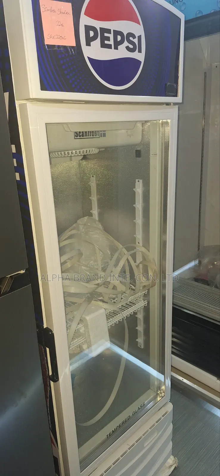 Scanfrost Display Fridge 220lts