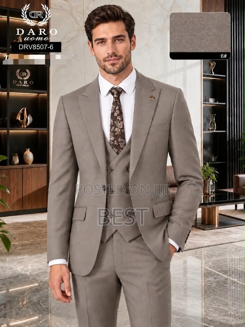 Men’s Turkey Classic Quality 3pes Suits for Office and More