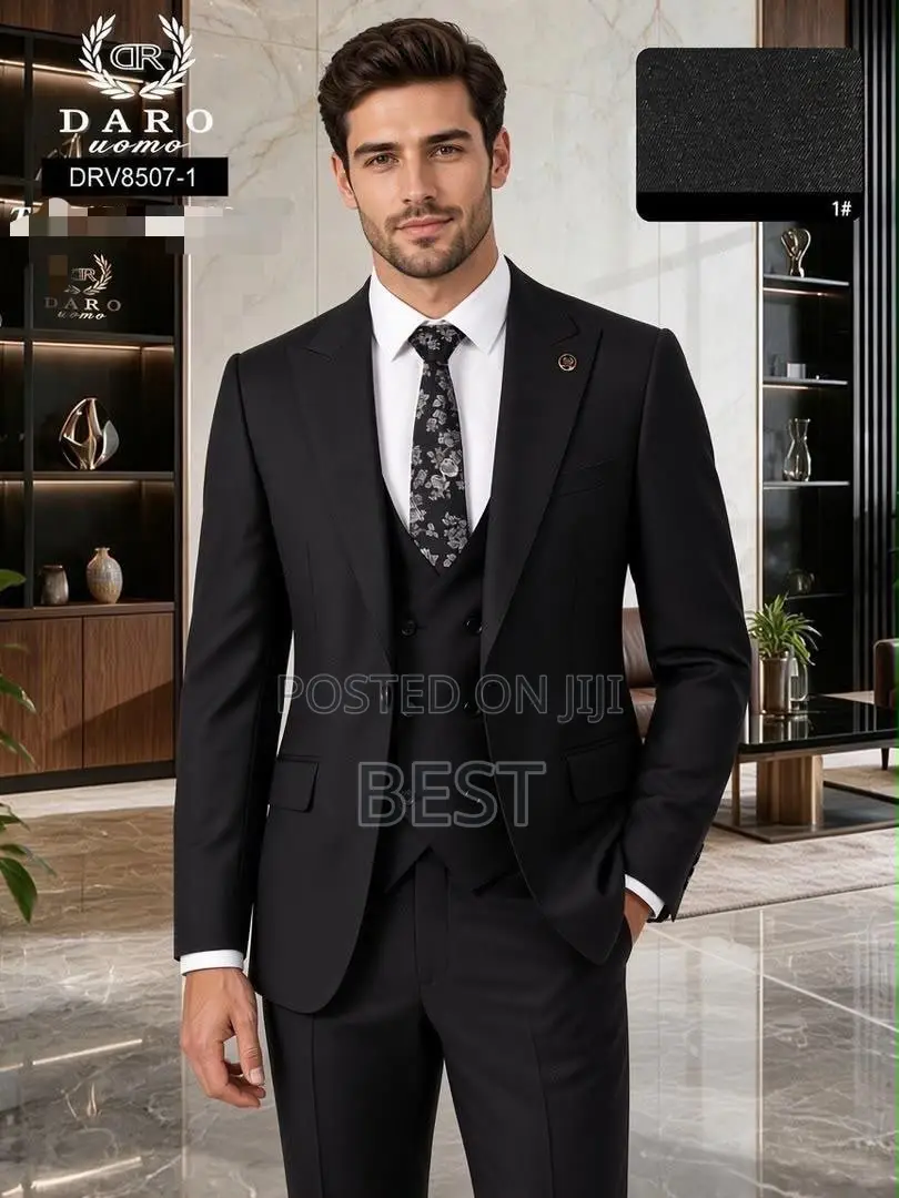 Men’s Turkey Classic Quality 3pes Suits for Office and More