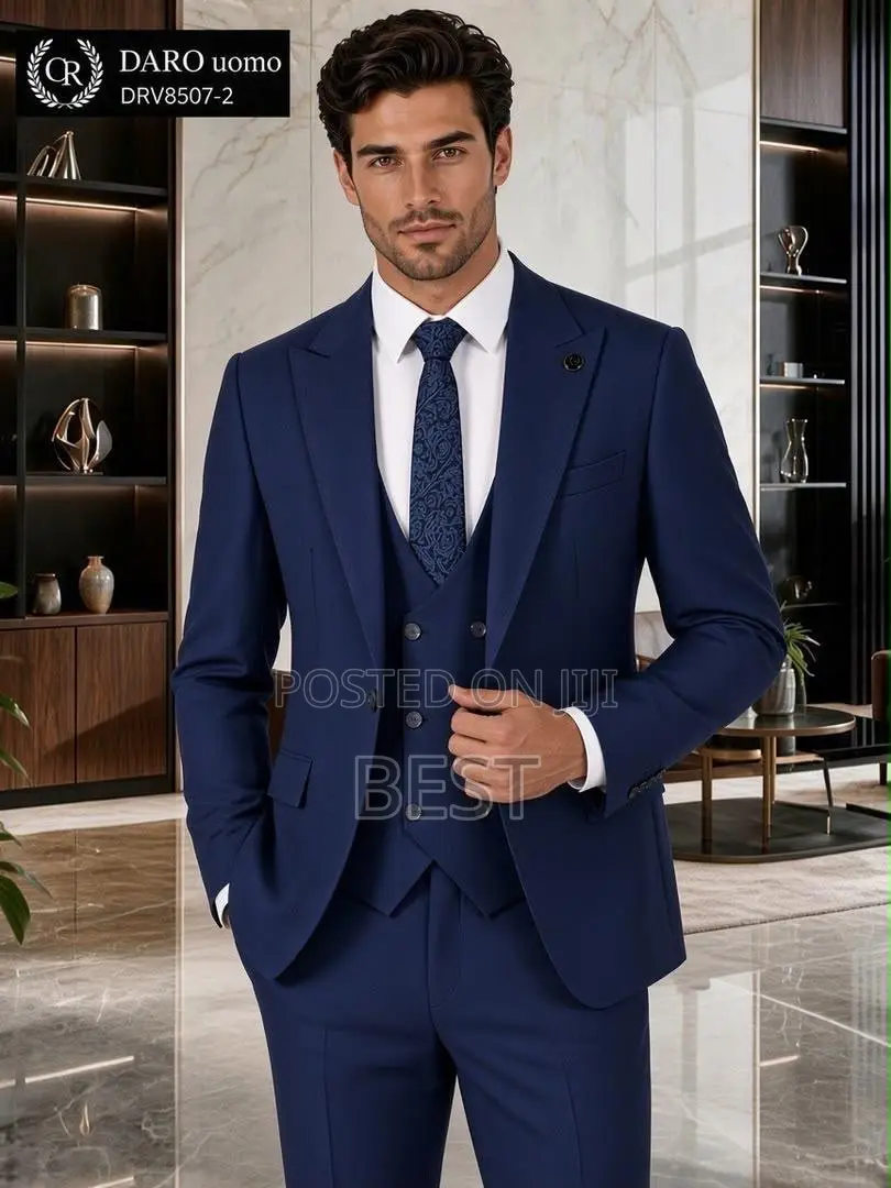 Men’s Turkey Classic Quality 3pes Suits for Office and More