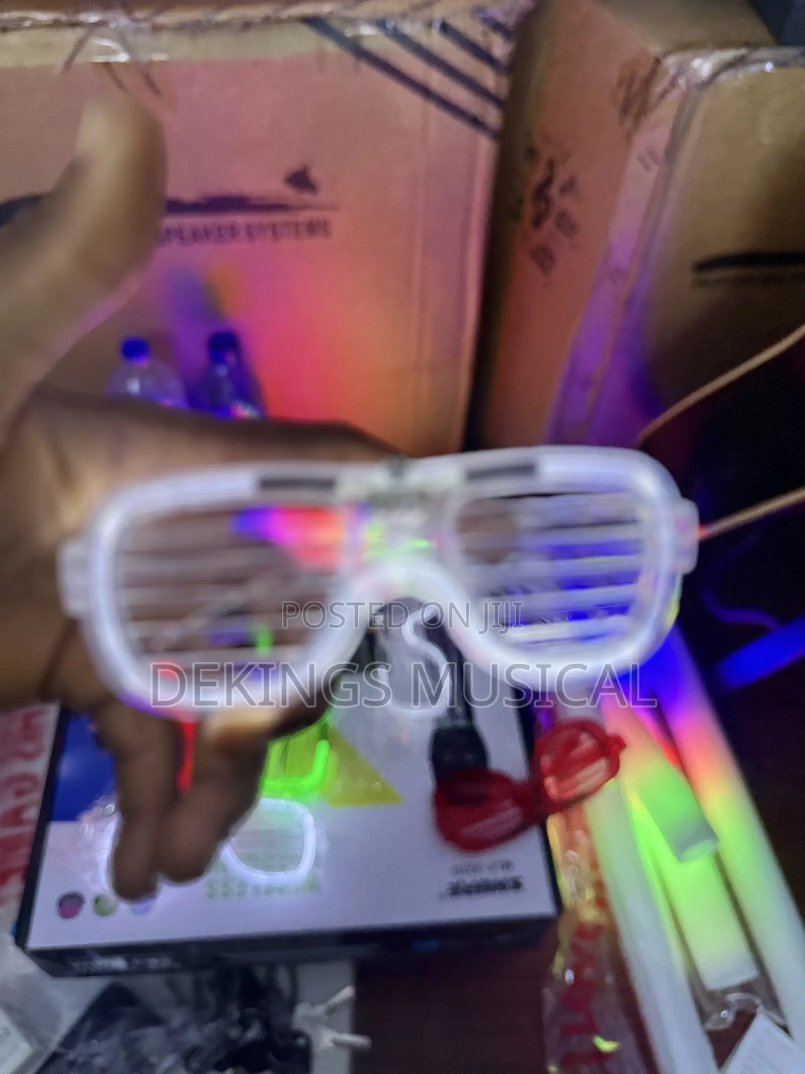 Neon LED Party Eyeglasses