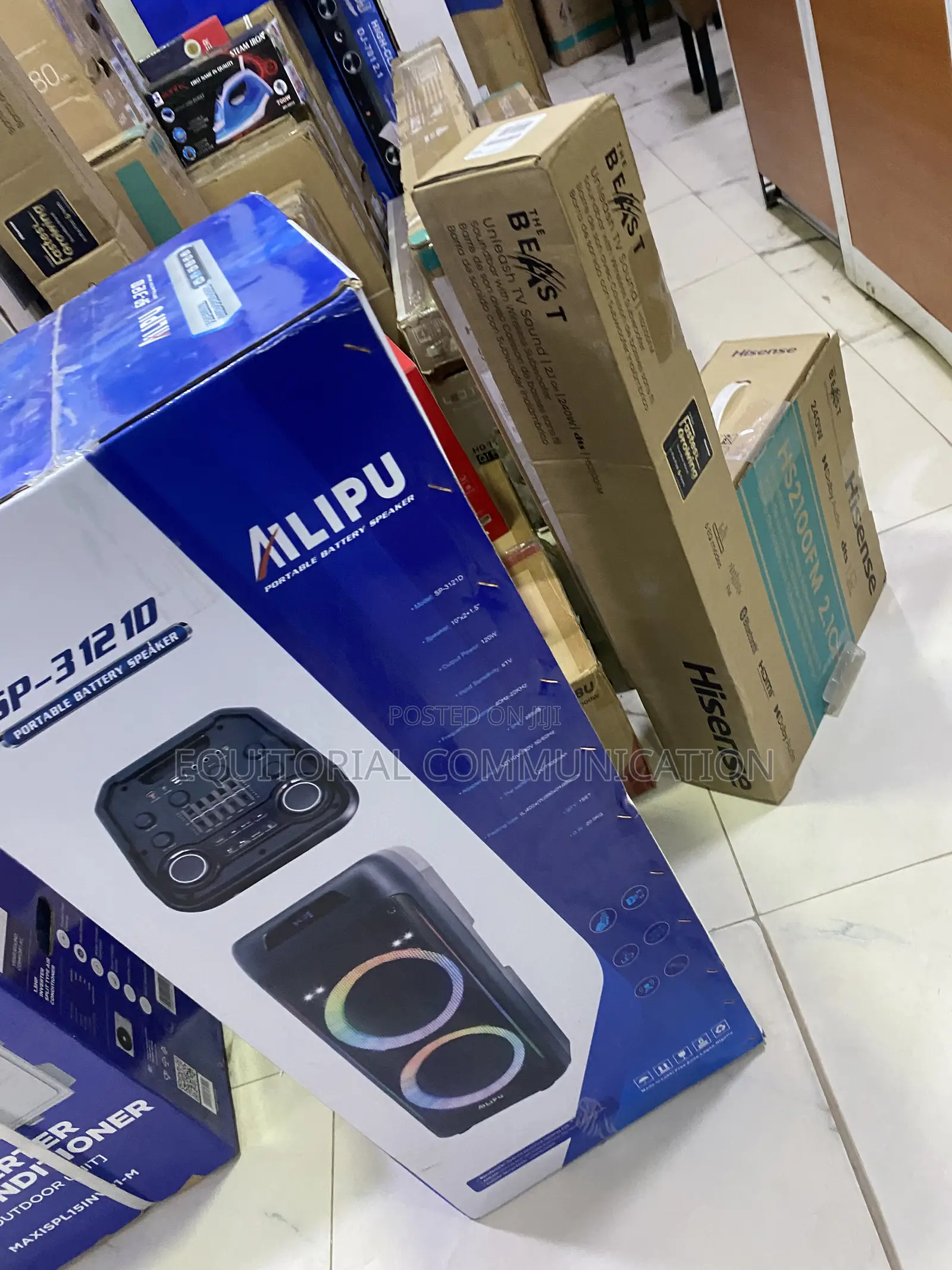 AILIPU SP-31210 Speaker for Music and Entertainment