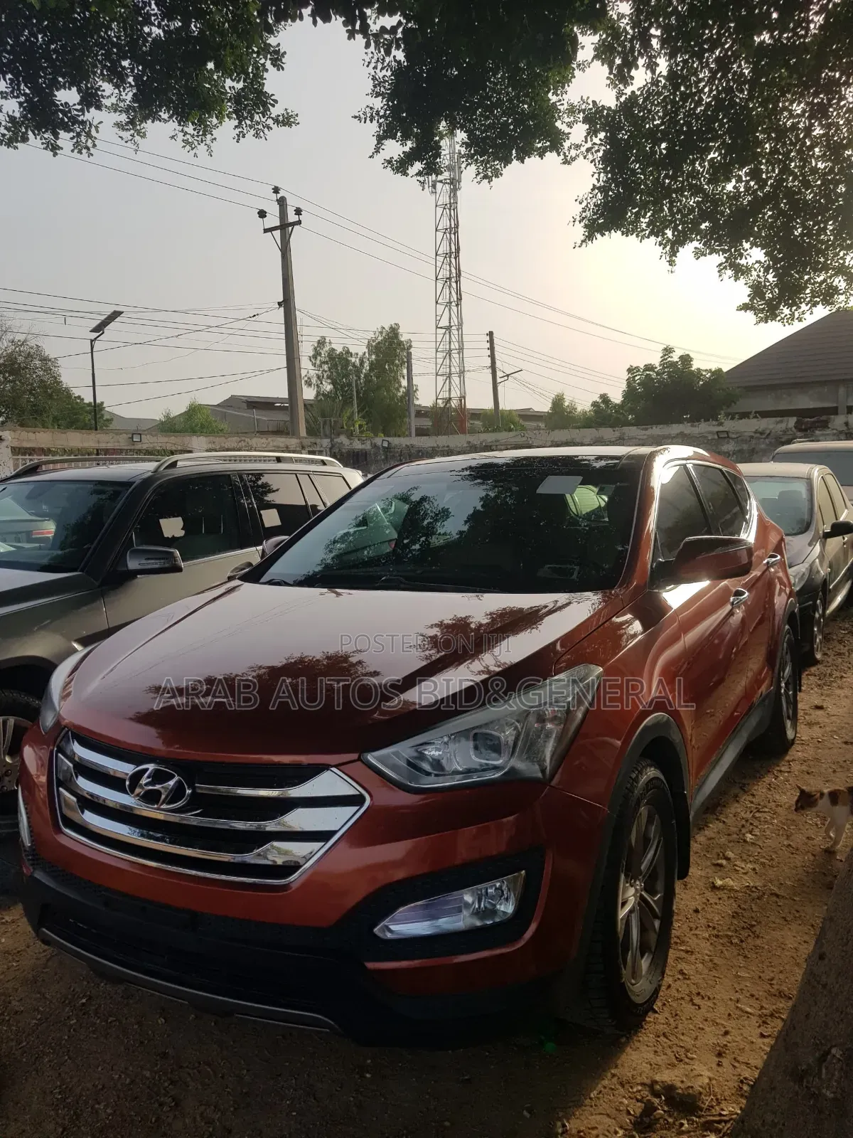 Hyundai Santa Fe 2013 Orange