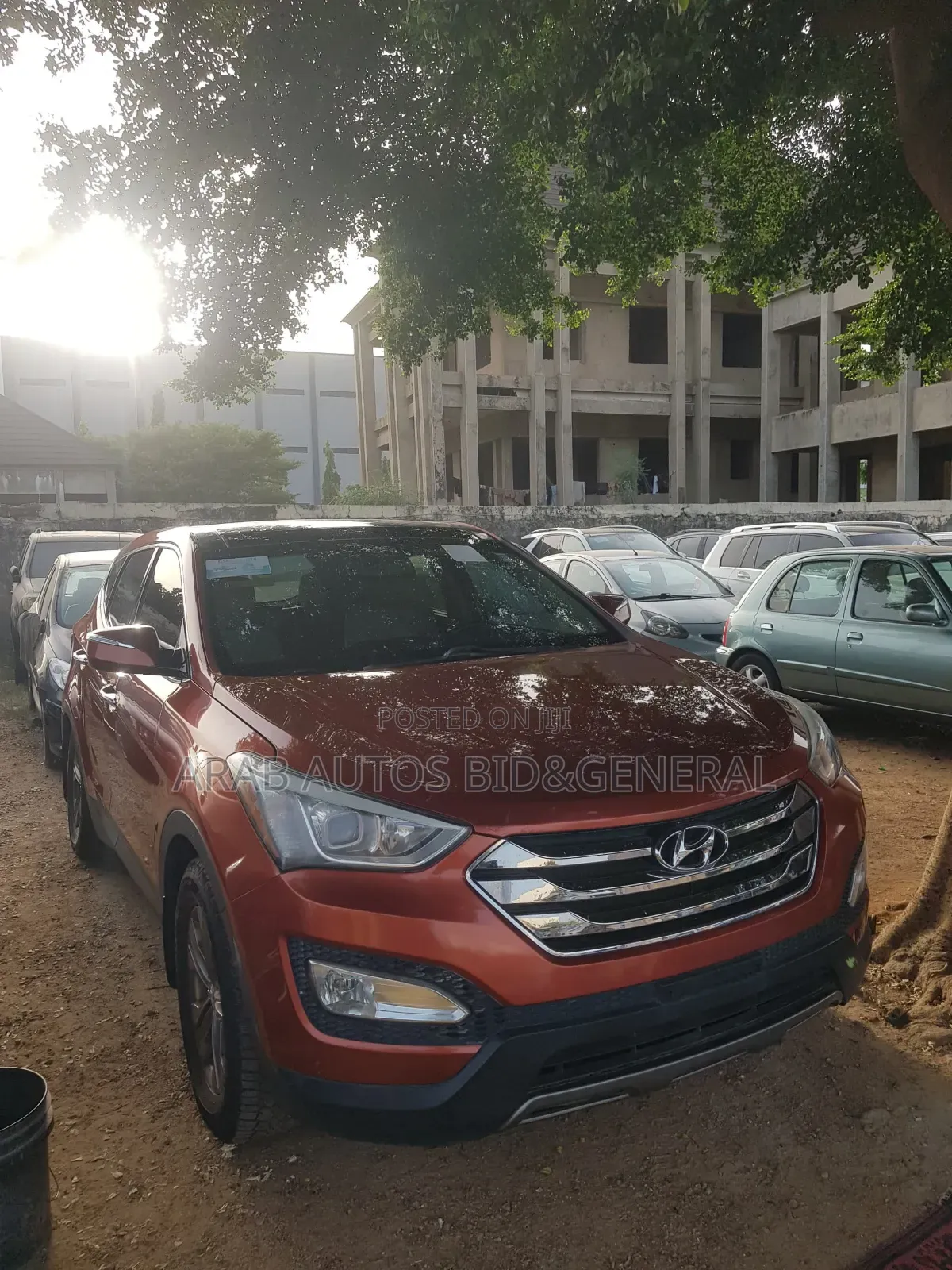 Hyundai Santa Fe 2013 Orange