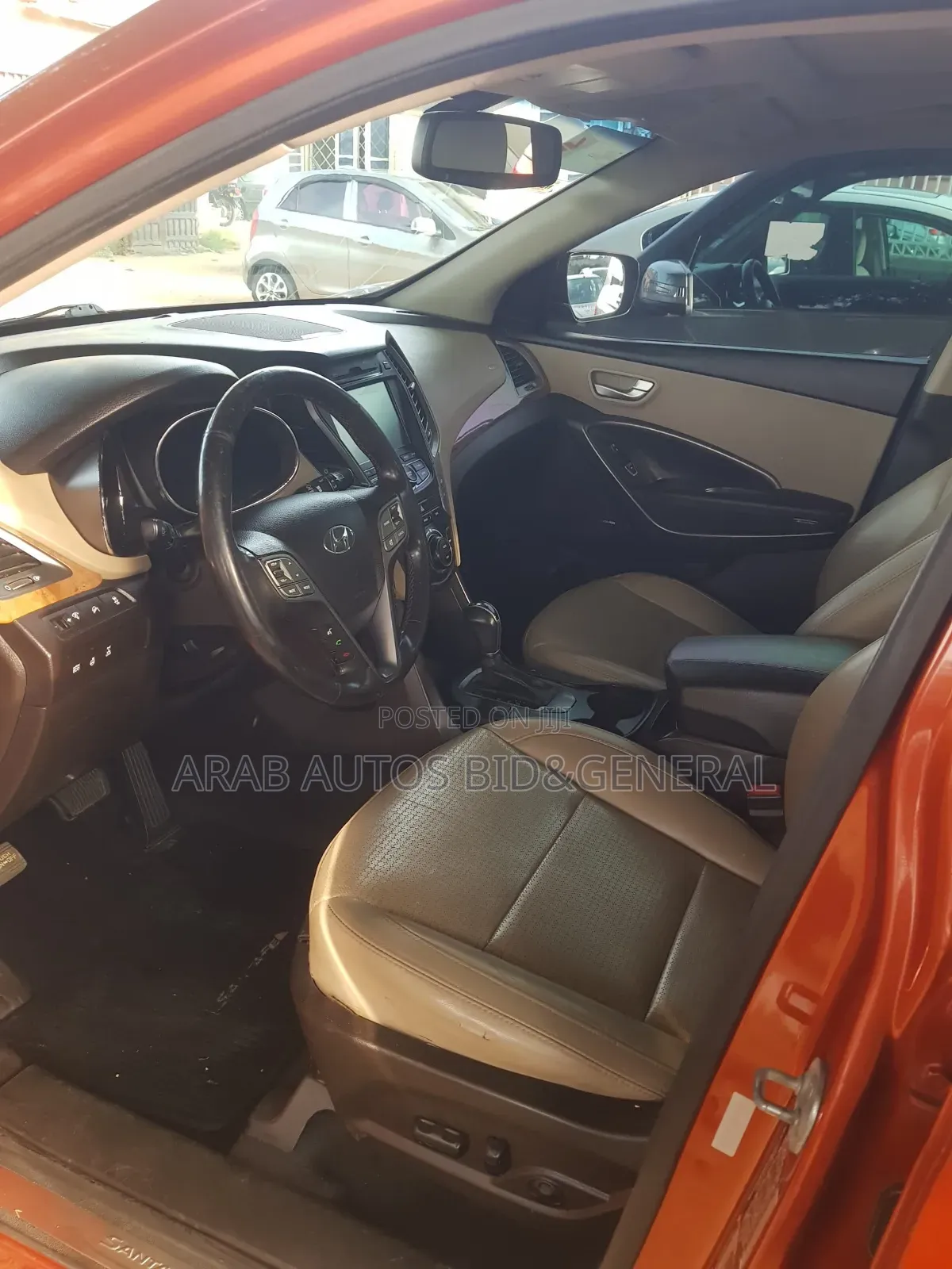 Hyundai Santa Fe 2013 Orange