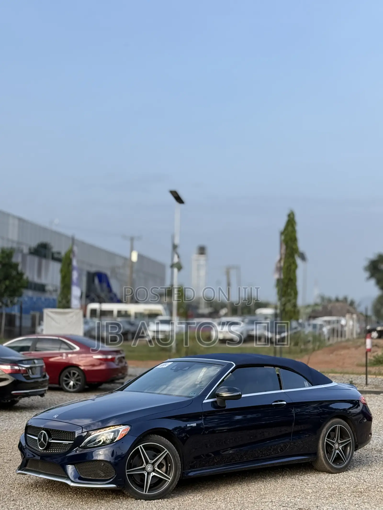 Mercedes-Benz C43 4Matic Cabriolet AWD (3.0L V6 9AM) 2018 Blue