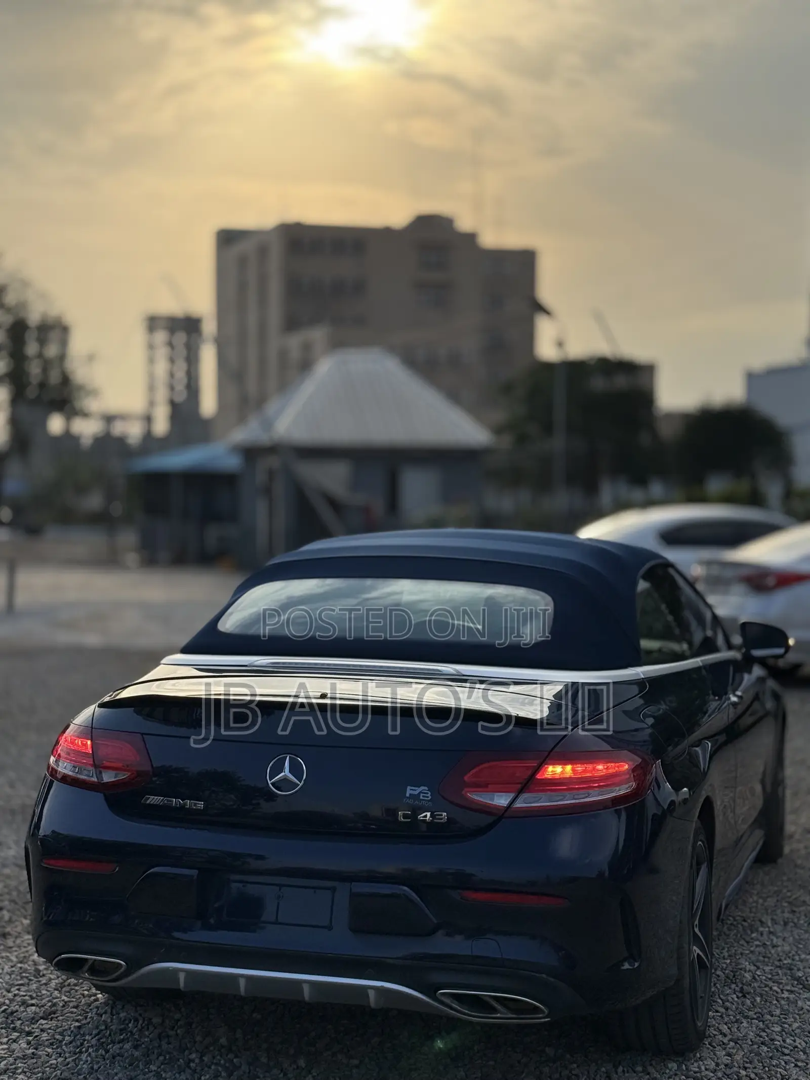 Mercedes-Benz C43 4Matic Cabriolet AWD (3.0L V6 9AM) 2018 Blue
