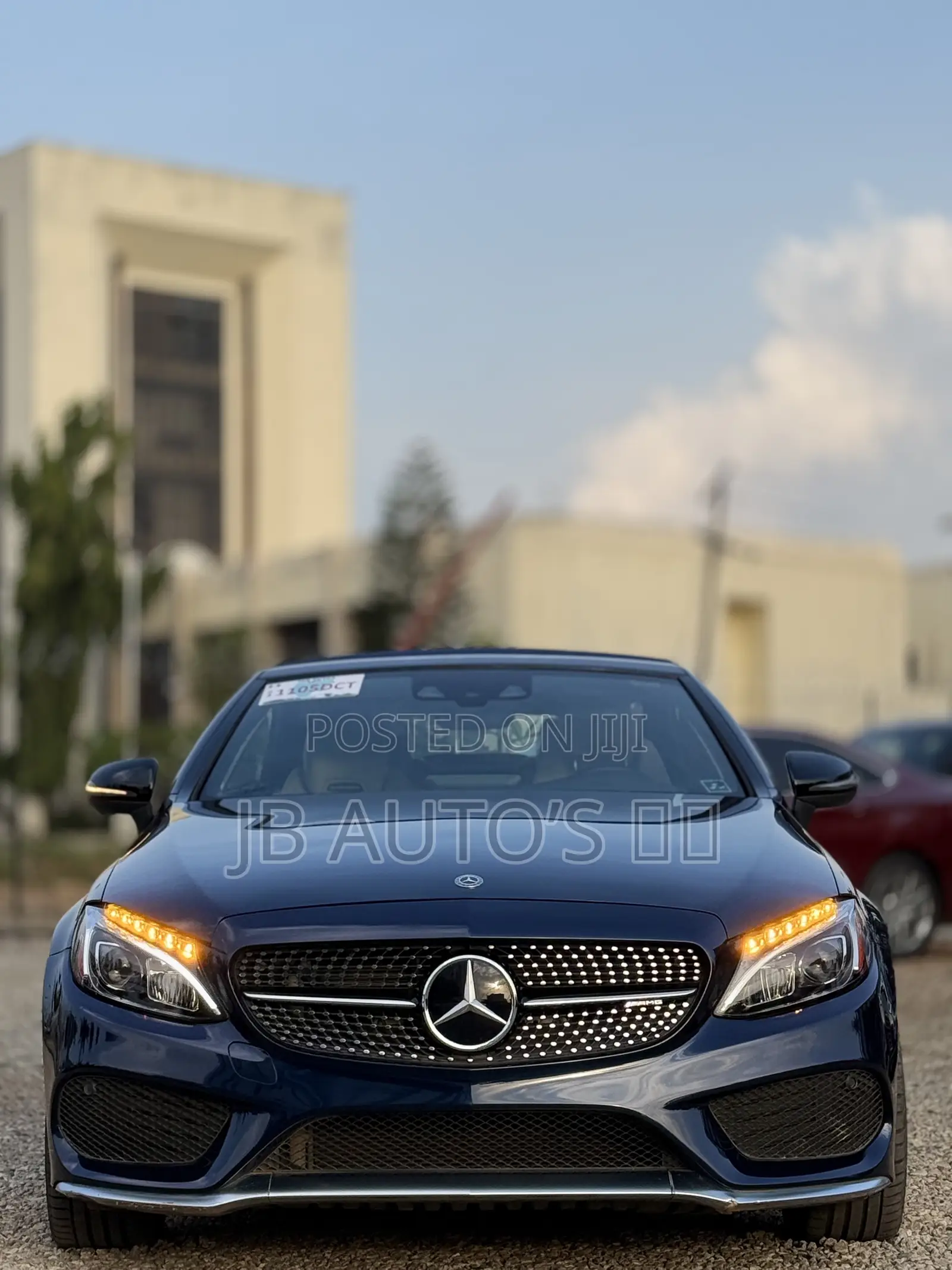 Mercedes-Benz C43 4Matic Cabriolet AWD (3.0L V6 9AM) 2018 Blue