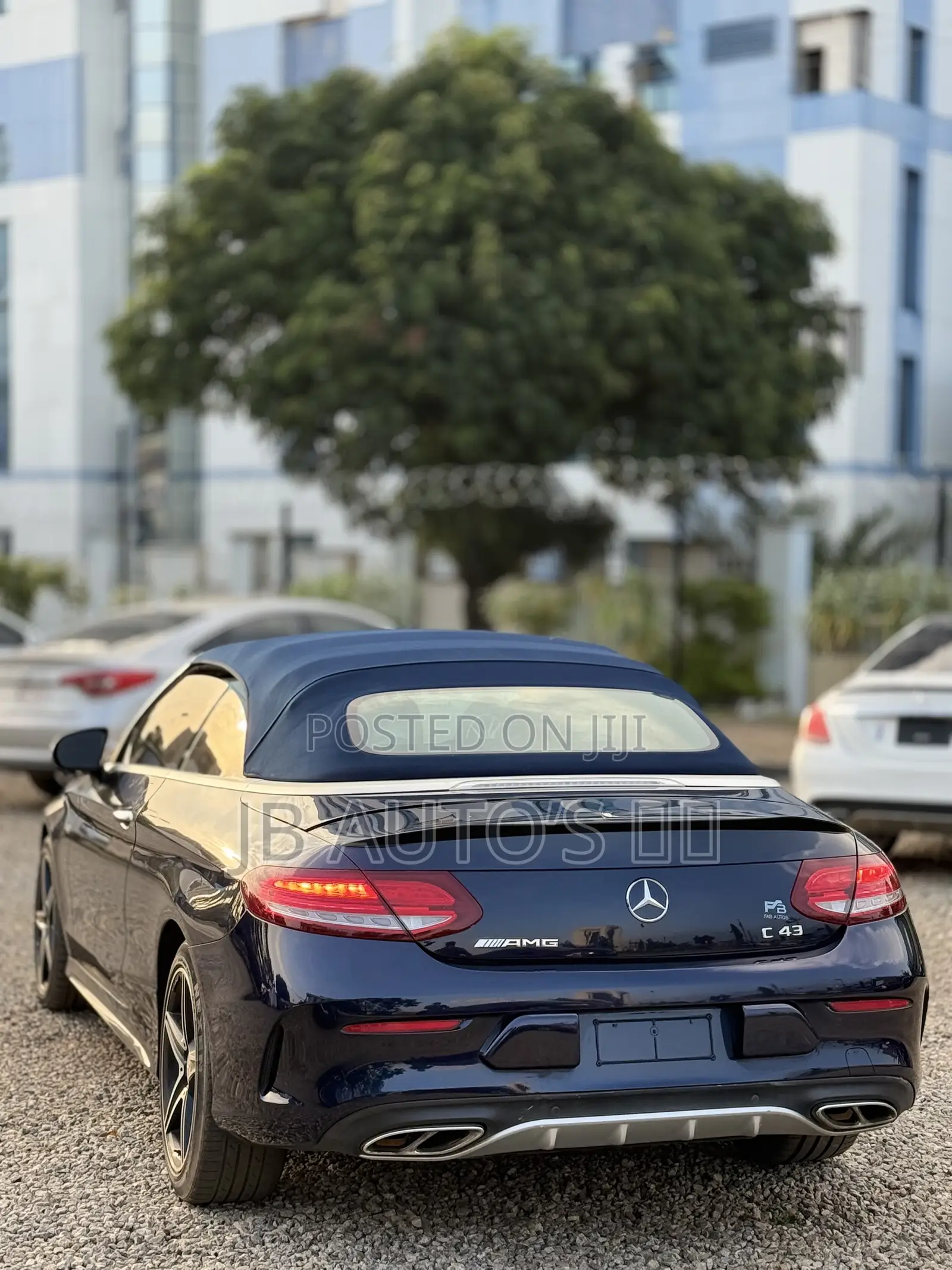Mercedes-Benz C43 4Matic Cabriolet AWD (3.0L V6 9AM) 2018 Blue
