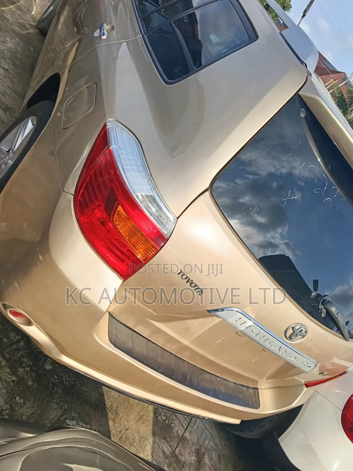 Toyota Highlander 2009 Gold