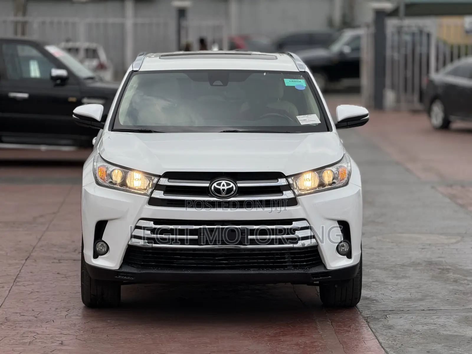 Toyota Highlander Limited 4x4 V6 (3.5L 6cyl 8A) 2017 White