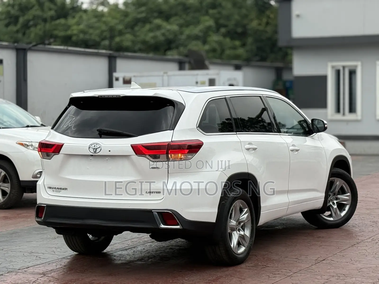 Toyota Highlander Limited 4x4 V6 (3.5L 6cyl 8A) 2017 White
