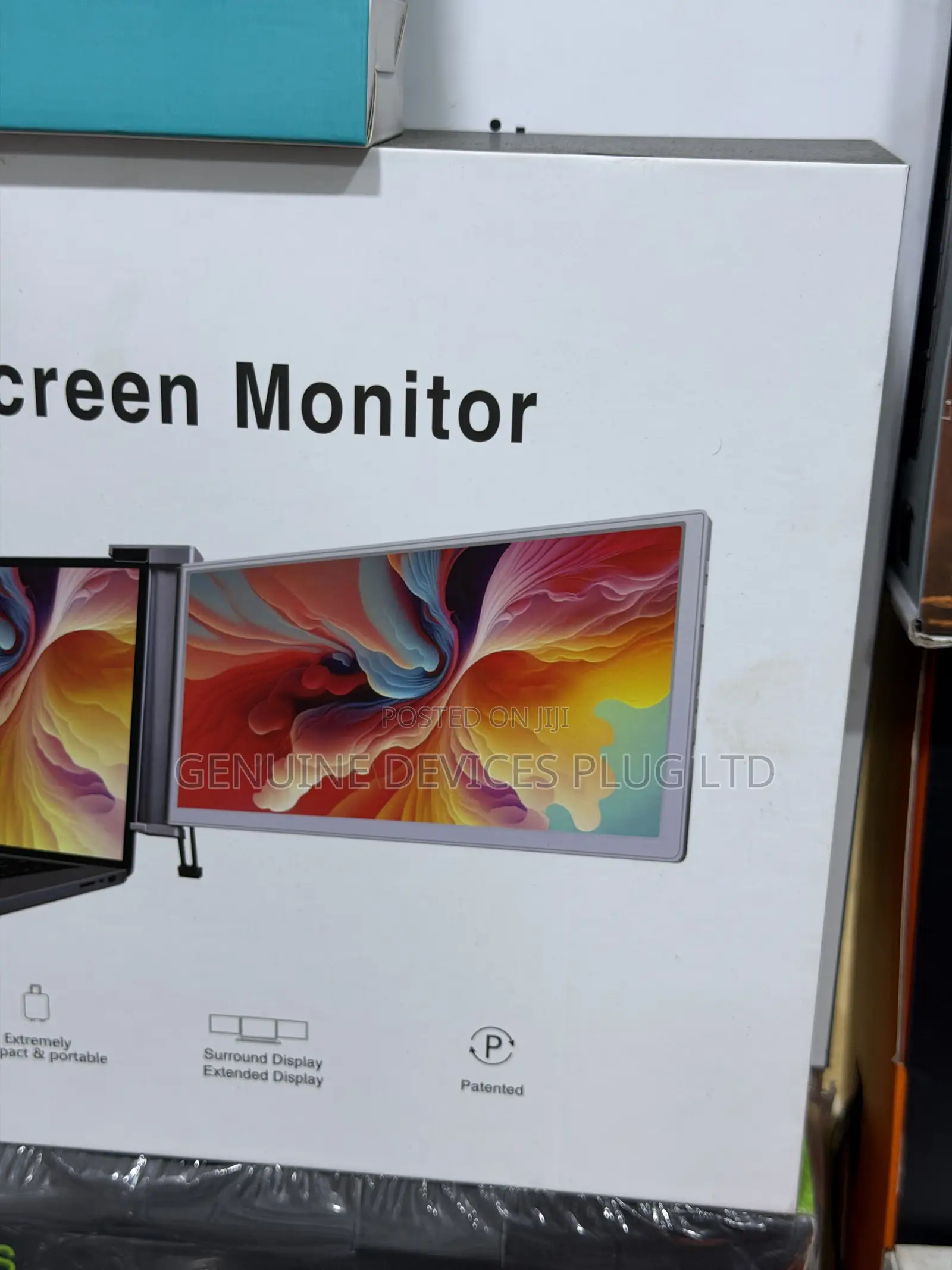 Laptop Screen Extender, 1080P FHD Ultra-Slim Triple Portable Monitor