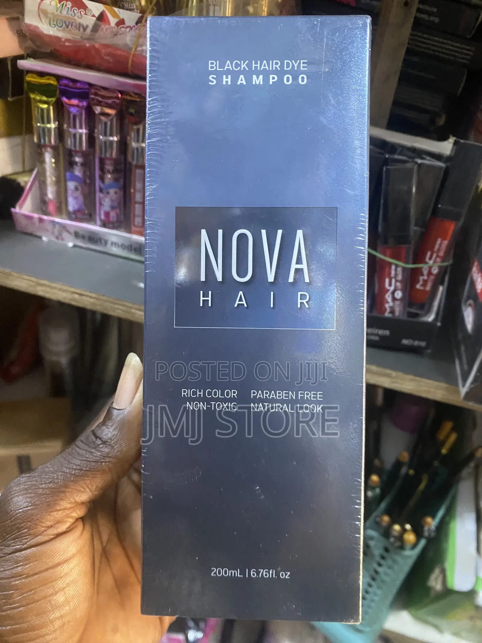 Black Hair Dye Shampoo