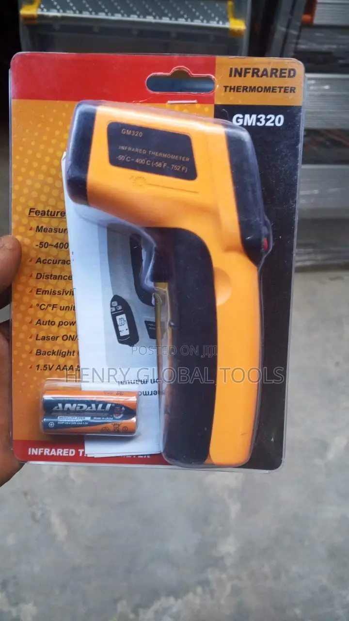 GM320 Infrared Digital Thermometer – Non-Contact Temperature Gun