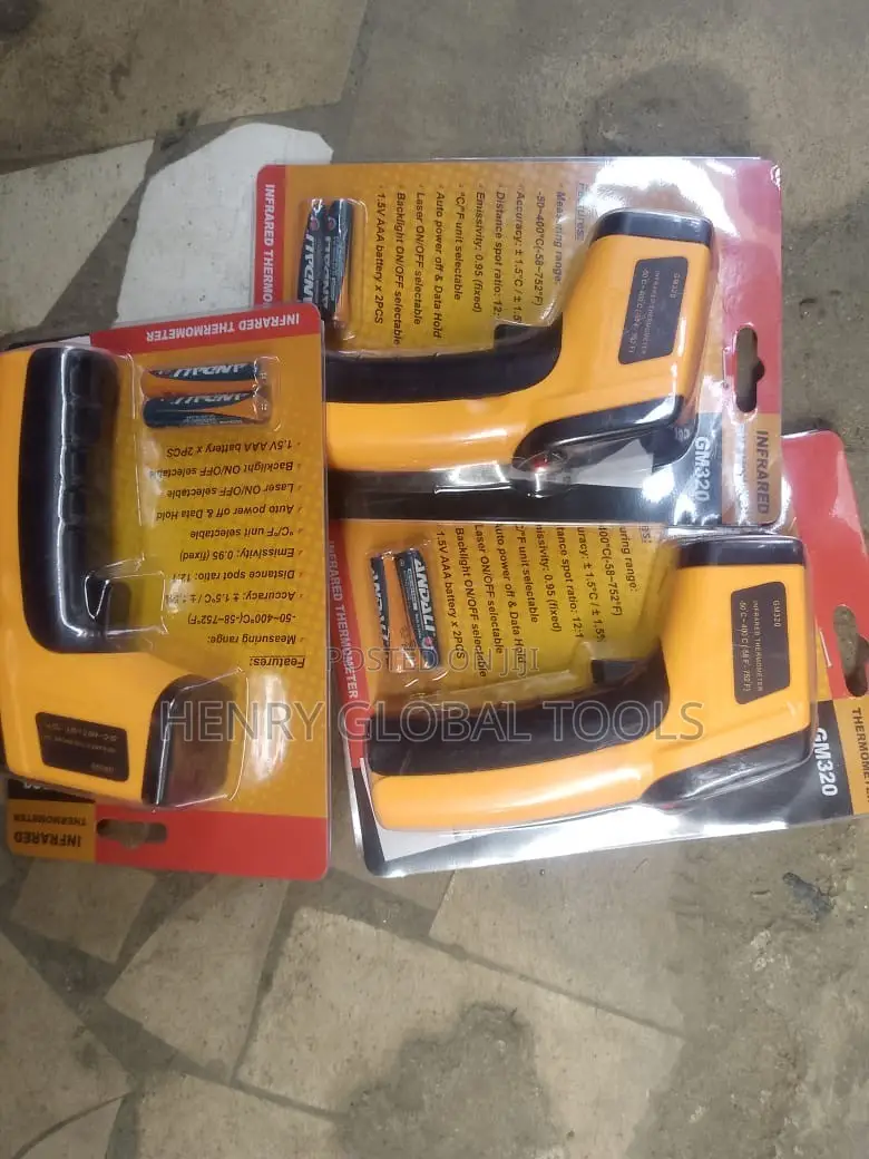 GM320 Infrared Digital Thermometer – Non-Contact Temperature Gun