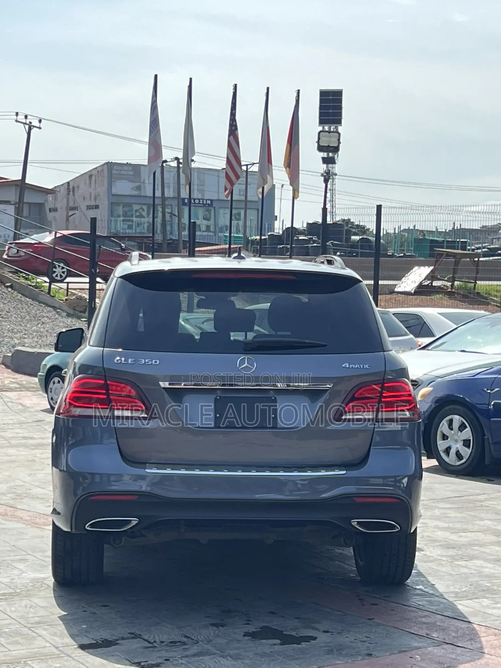 Mercedes-Benz GLE-Class GLE 350d 4MATIC 2018 Gray