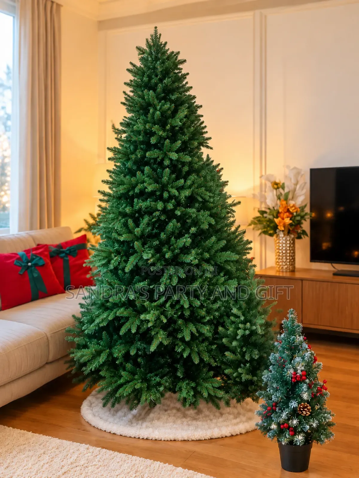 7ft Prelit Christmas Tree