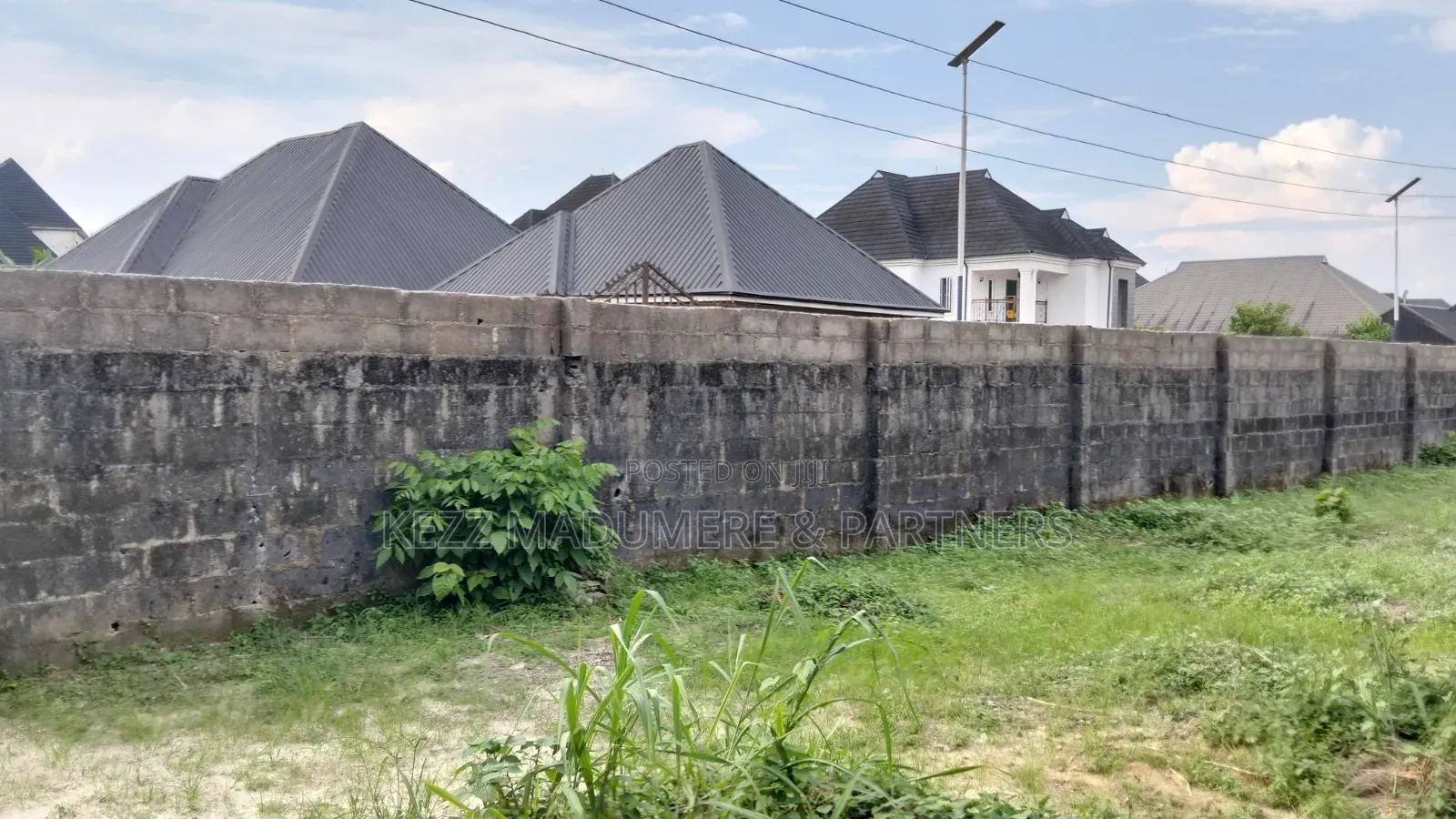 For Sale : Cofo Fenced 4 Plots at Area G Near Concord Hotel Owerri