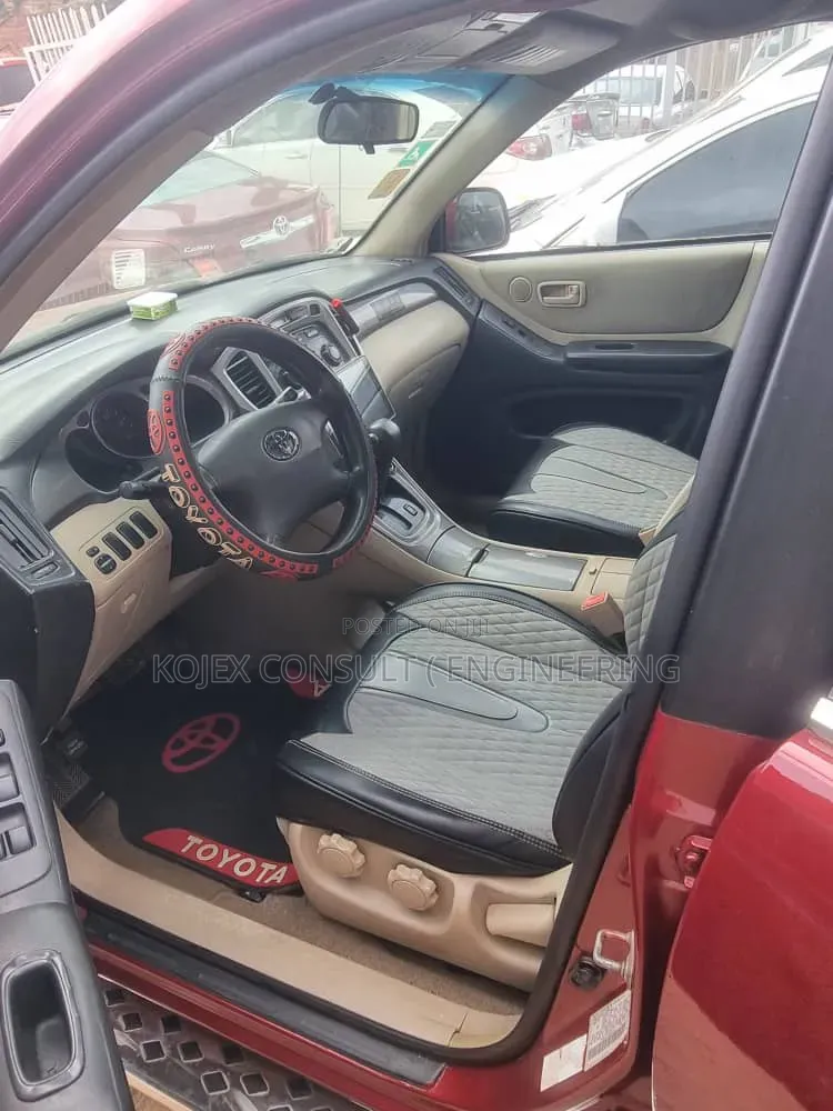 Toyota Highlander 4x4 2005 Red