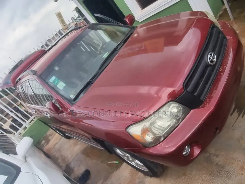 Toyota Highlander 4x4 2005 Red