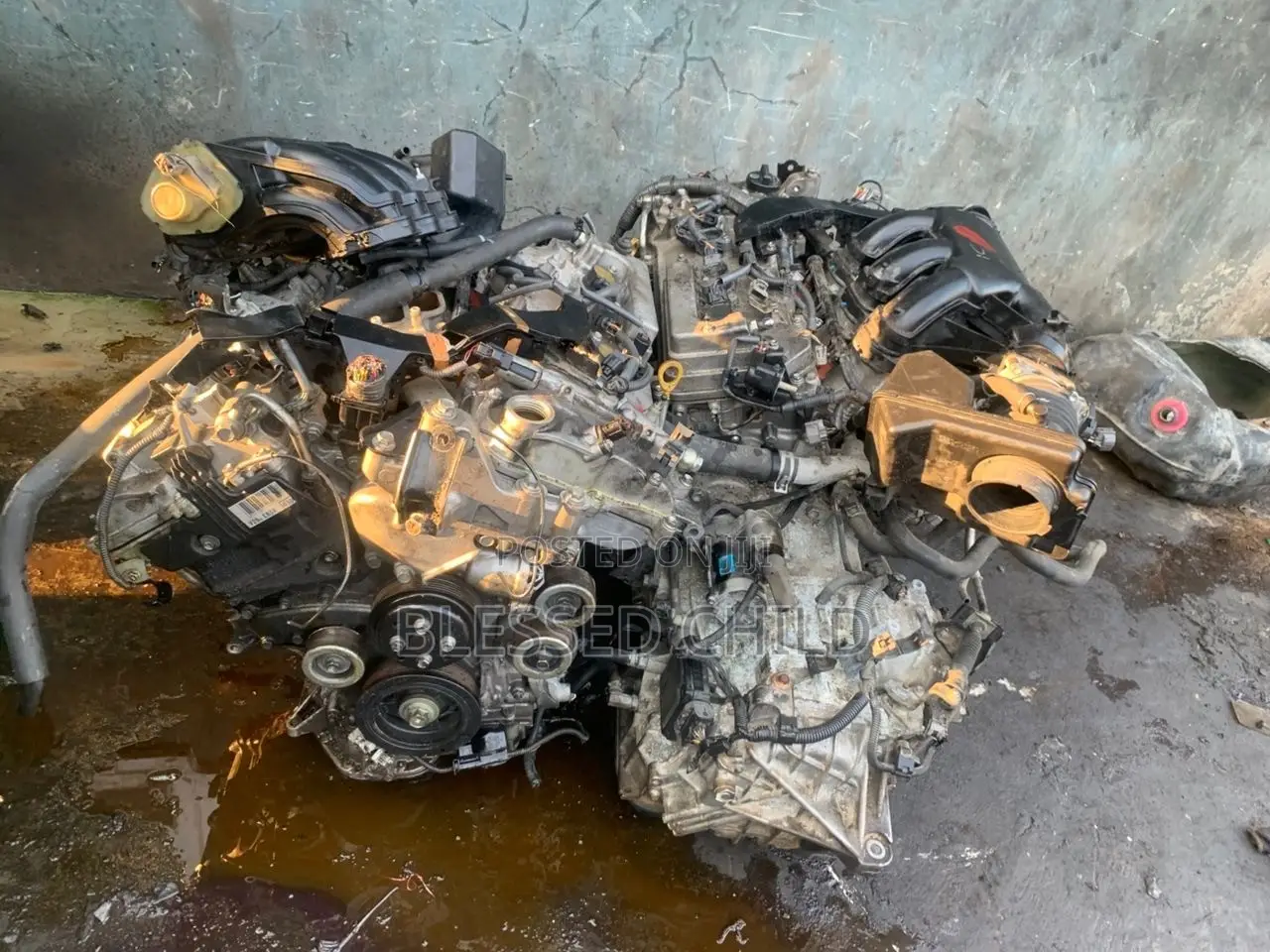 Toyota Venza 2010 Engine 2gr and Gear Box 22pin -2wd
