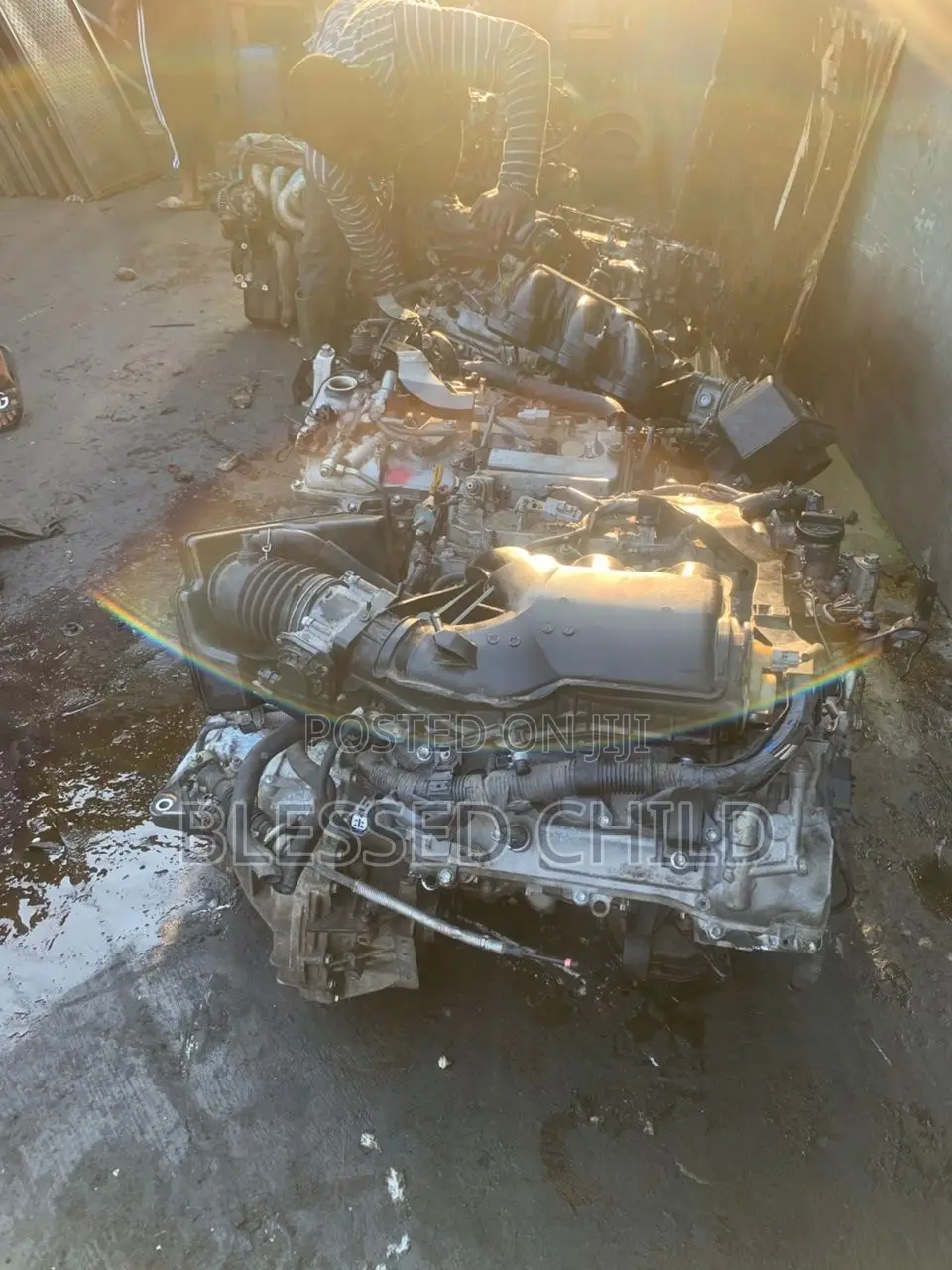 Toyota Venza 2010 Engine 2gr and Gear Box 22pin -2wd