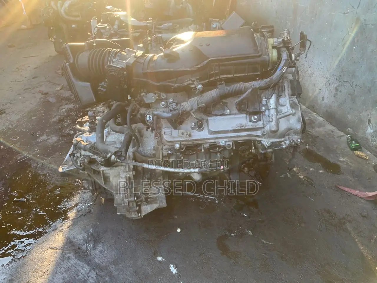 Toyota Venza 2010 Engine 2gr and Gear Box 22pin -2wd