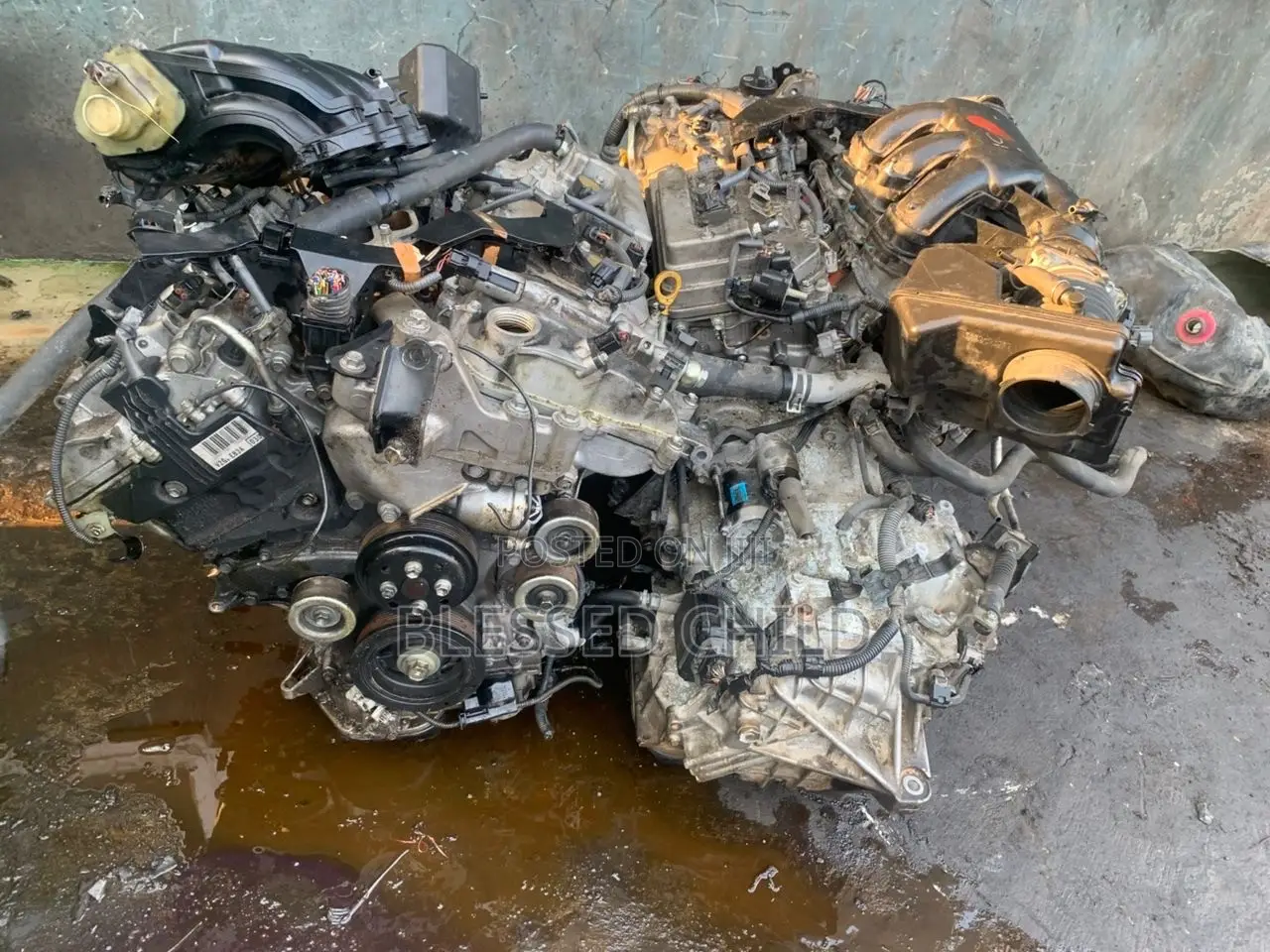 Toyota Venza 2010 Engine 2gr and Gear Box 22pin -2wd
