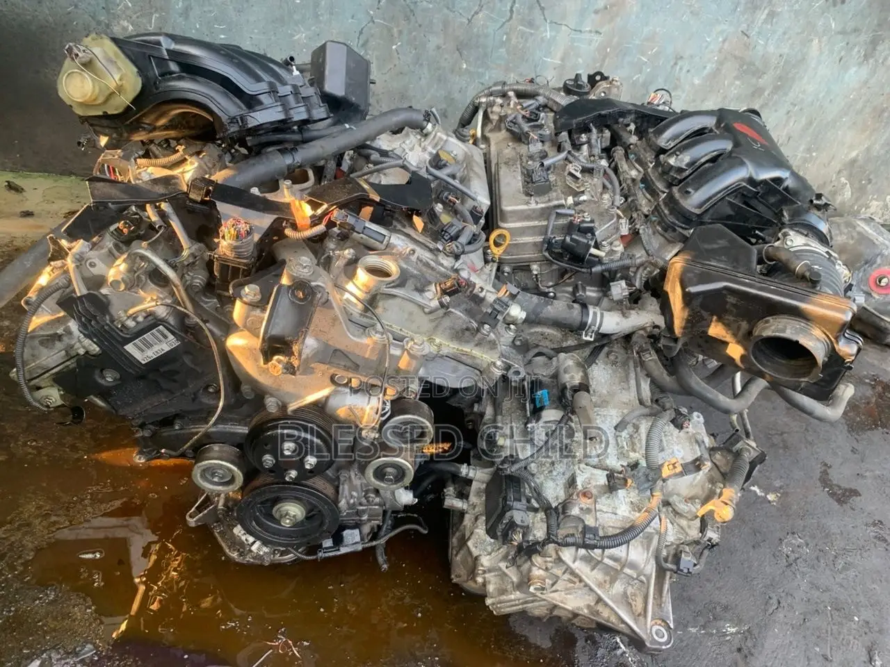 Toyota Venza 2010 Engine 2gr and Gear Box 22pin -2wd