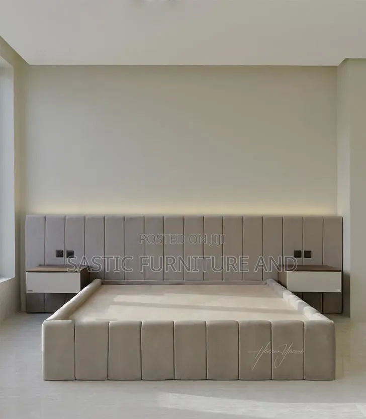 6 by 6 Padded Bedframe