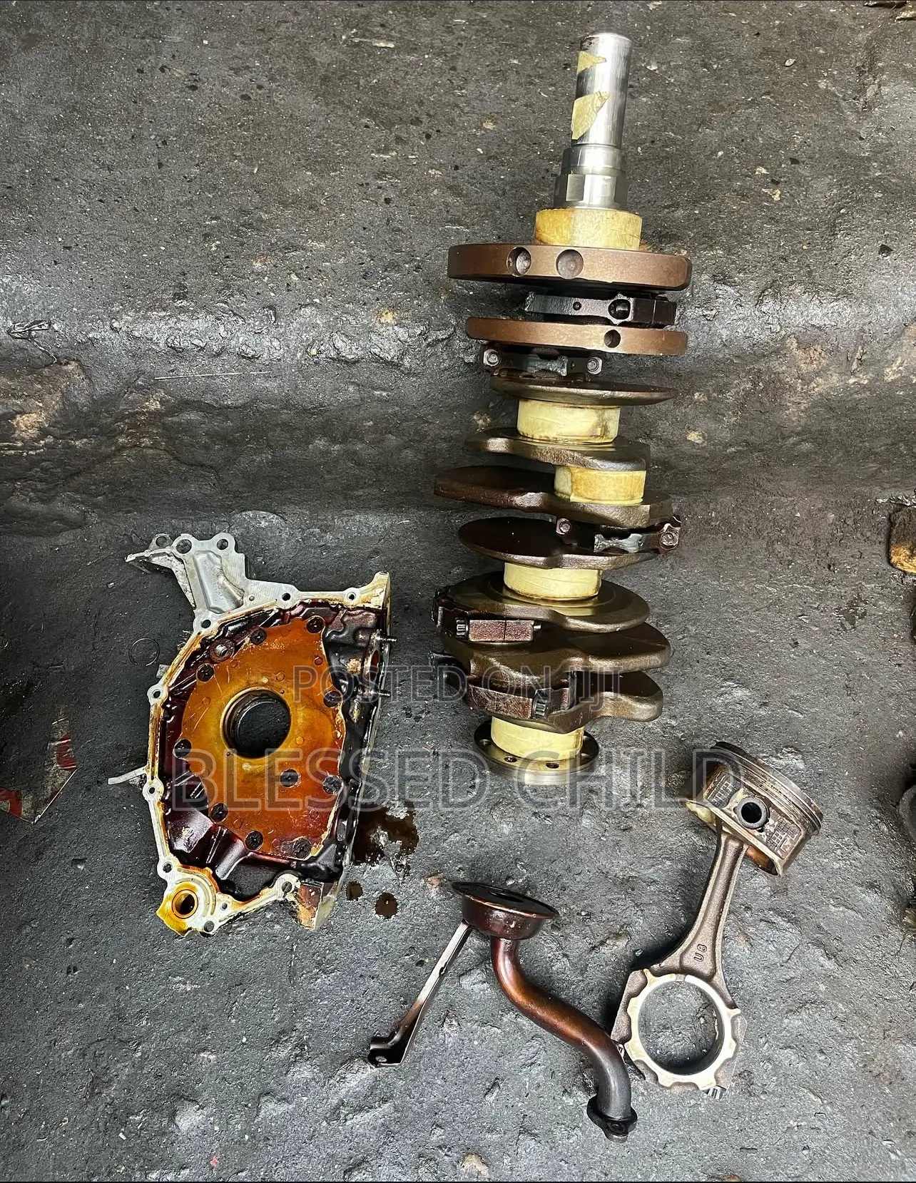Toyota Sienna 2005 Engine Oil Pump -3mz
