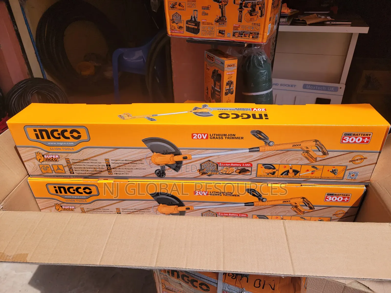 Cordless Grass Trimmer Ingco (Brush Cutter)