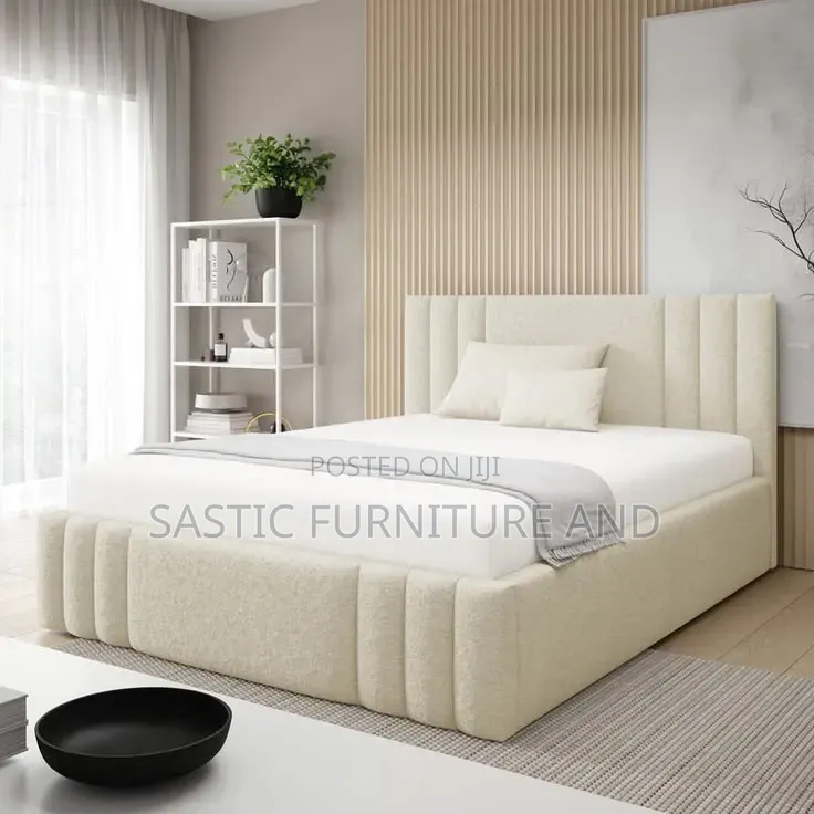 4.5 by 6 Padded Bedframe