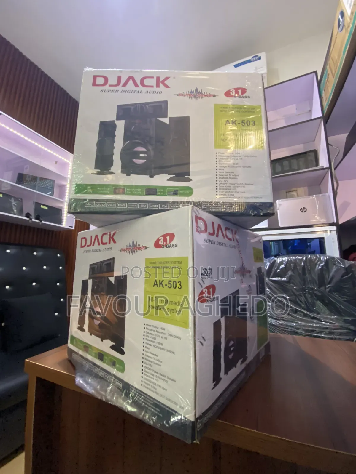 Brand New Djack Hometheatre Model Number Ak 503