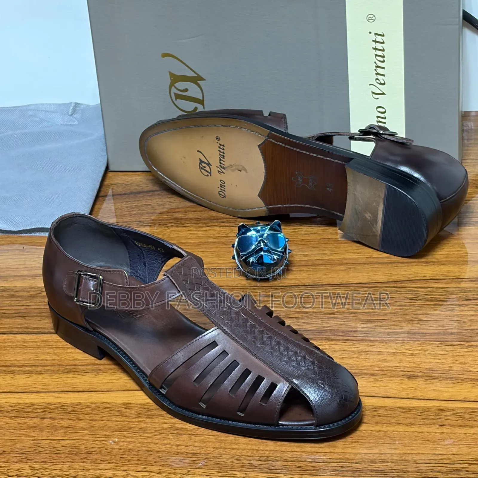 High Luxury Dino Verrati Sandal Shoe