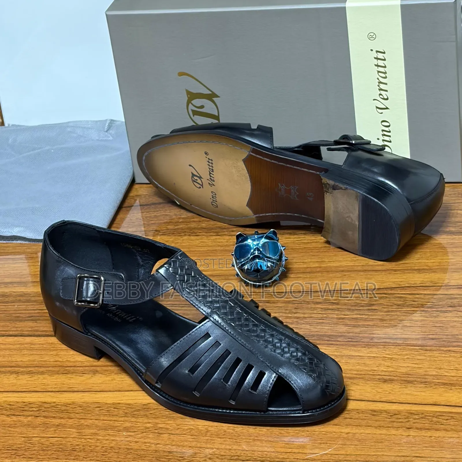 High Luxury Dino Verrati Sandal Shoe
