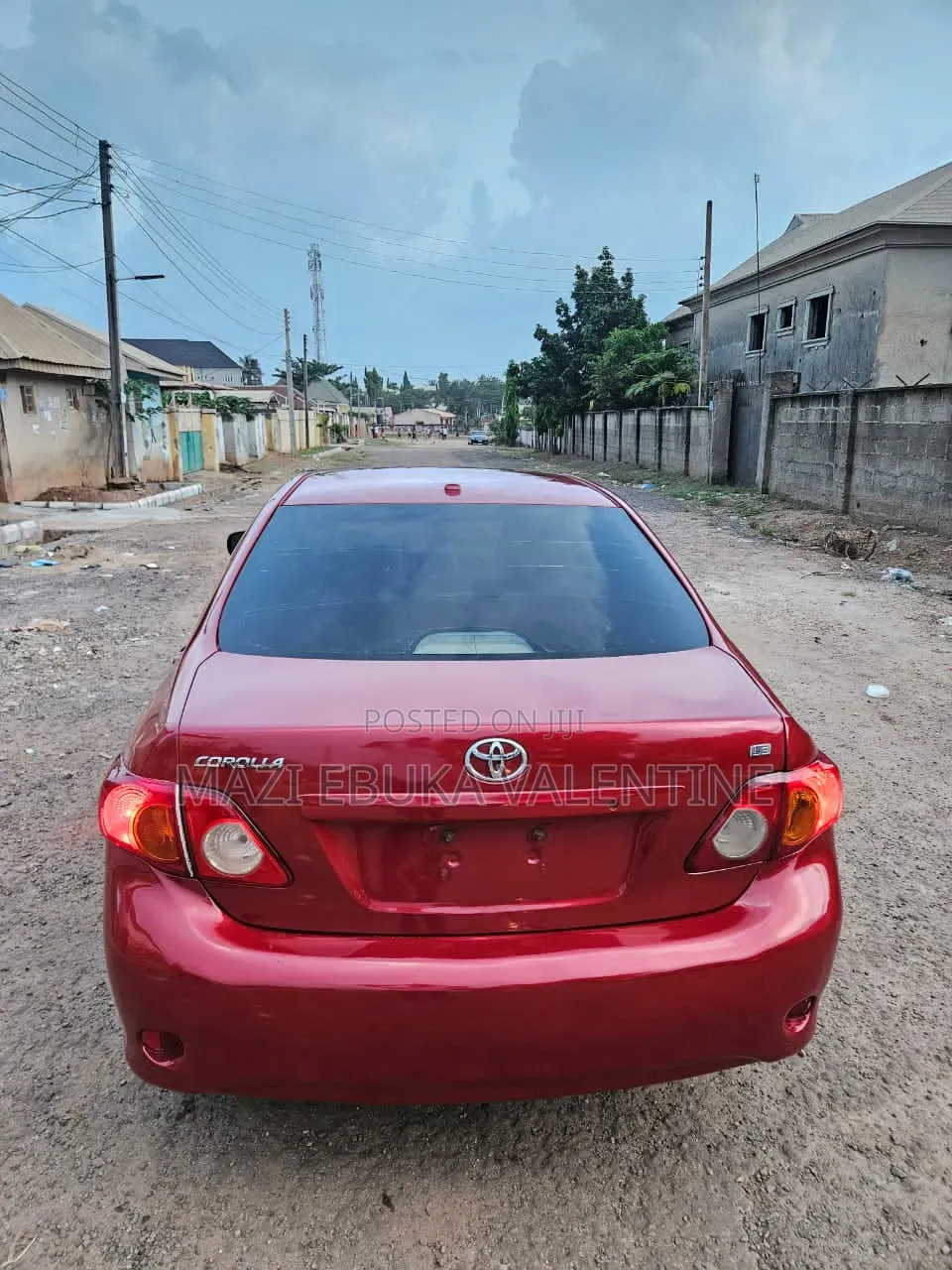 Toyota Corolla 2010 Red