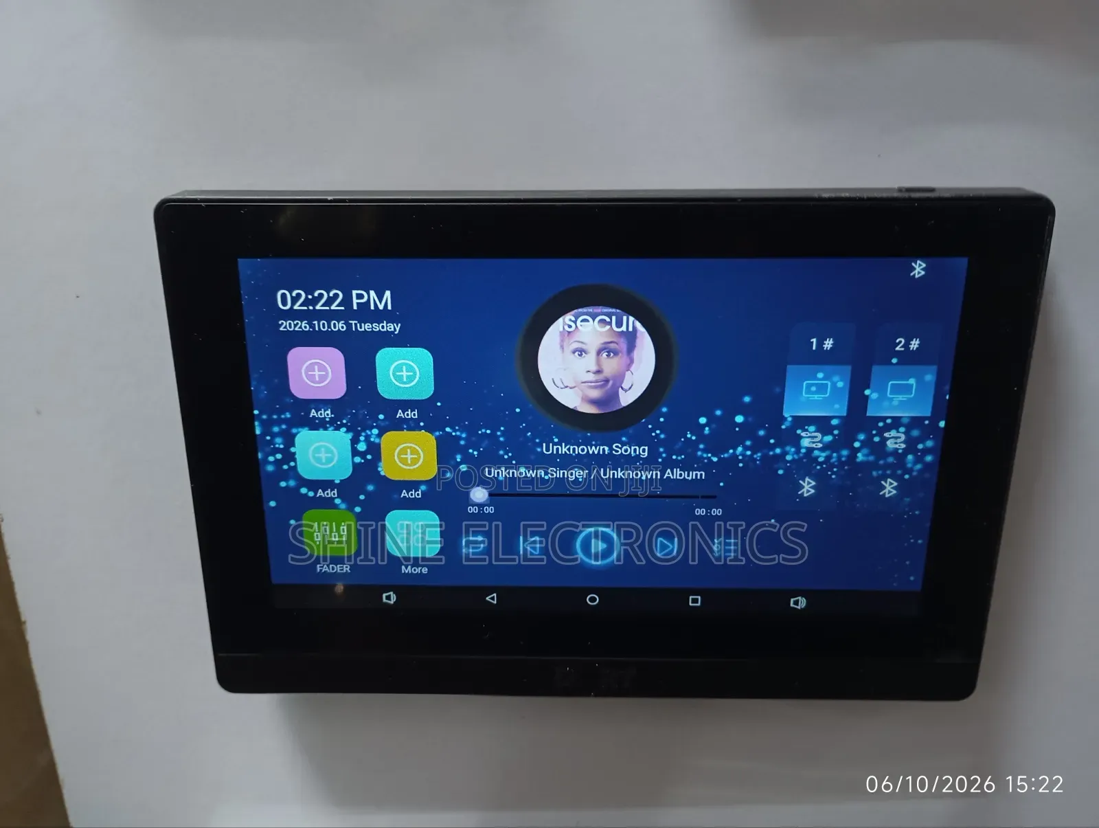 7 Inches Smart WiFi Wall in Ceiling Speaker Amplifier