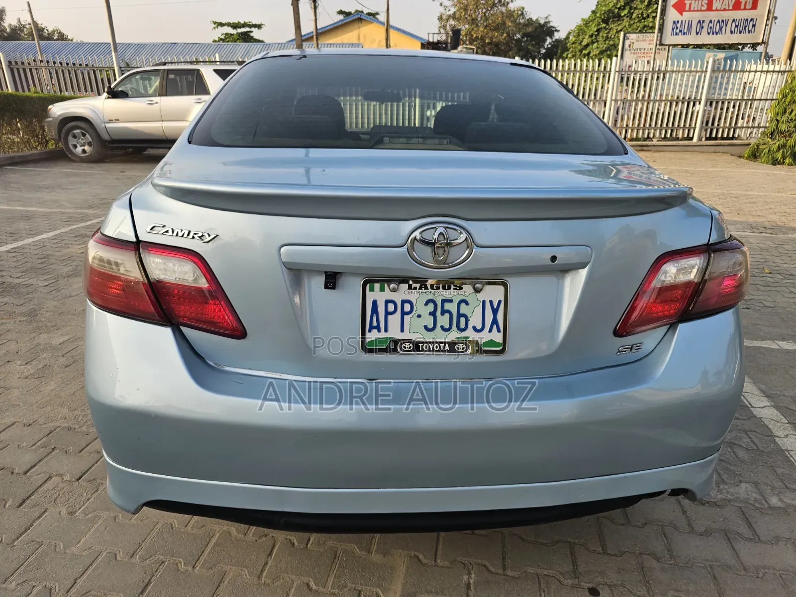 Toyota Camry 2.4 SE 2008 Blue