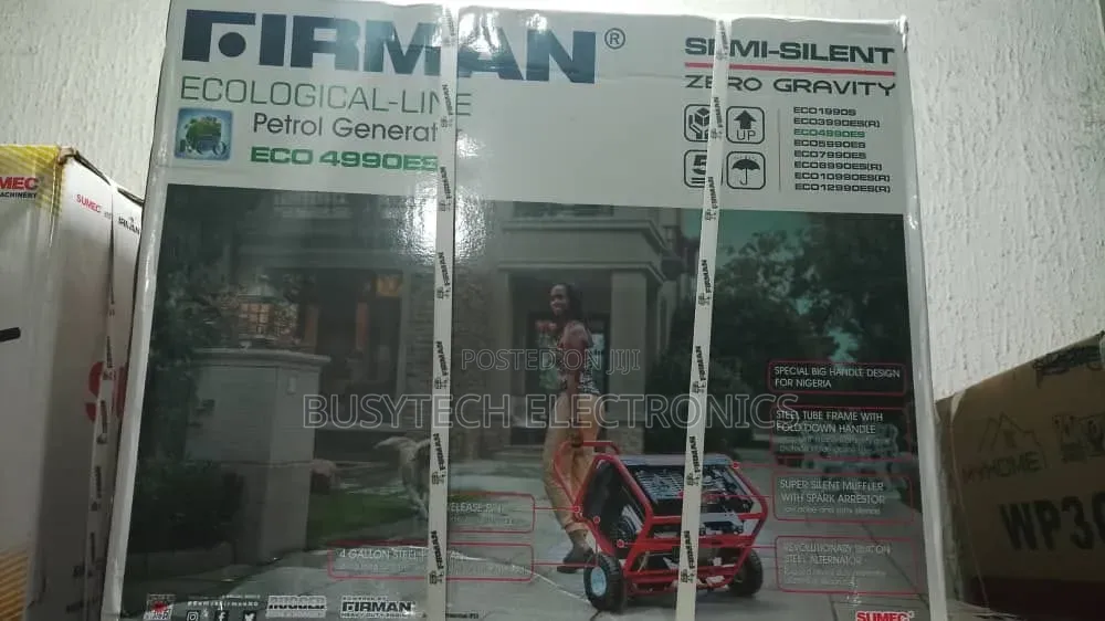 Firman ECO 4990ES Semi-Silent Petrol Generator